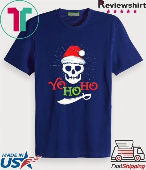 YO HO HO PIRATE BOAT CRUISE CHRISTMAS SHIRT