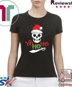 YO HO HO PIRATE BOAT CRUISE CHRISTMAS SHIRT