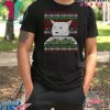 Yelling At A Cat Dinner Table Meme-Best Ugly Christmas Dress T-Shirt