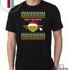 Yoda Feel the Force Christmas T-Shirt