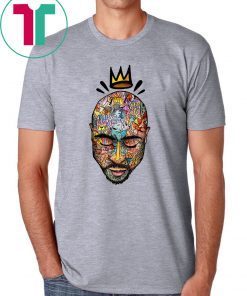 tupac trippy art shirt