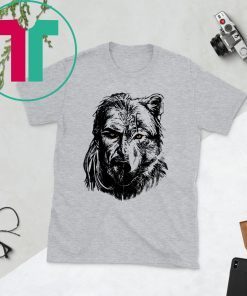 wolf viking warrior shirt