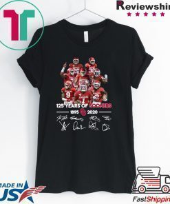 125 Years of Sooners 1895 2020 Players signatures shirt