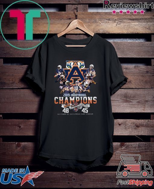 2019 Iron Bowl Champions 2019 Auburn Tigers Alabama shirt