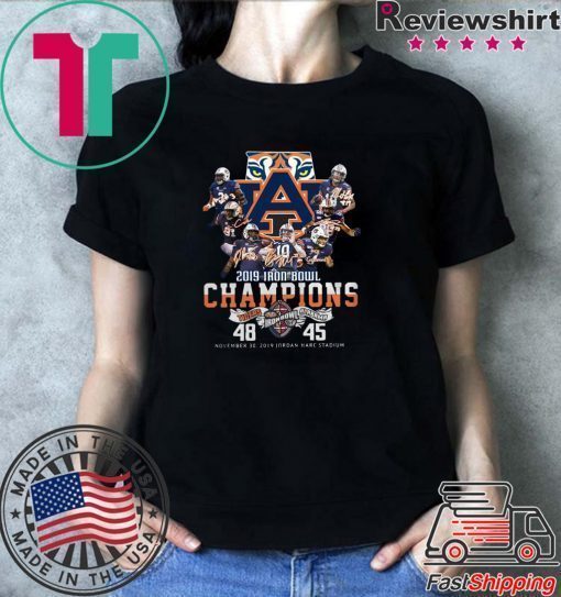 2019 Iron Bowl Champions 2019 Auburn Tigers Alabama shirt