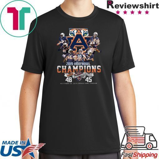 2019 Iron Bowl Champions 2019 Auburn Tigers Alabama shirt