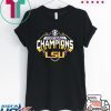 2019 LSU SEC Championship Offcial T-Shirt