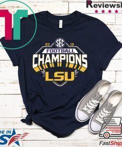 2019 LSU SEC Championship Offcial T-Shirt