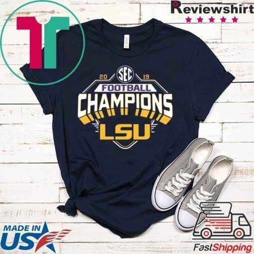 2019 LSU SEC Championship Offcial T-Shirt