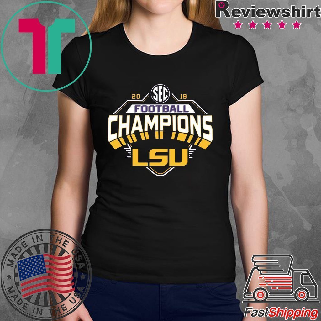 2019 LSU SEC Championship Offcial T-Shirt - ShirtsMango Office