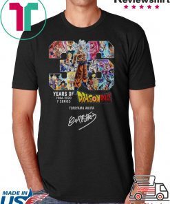 36 Years Of Dragonball 19842020 Toriyama Akira shirt