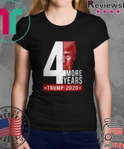 4th more years Trump 2020 shirt