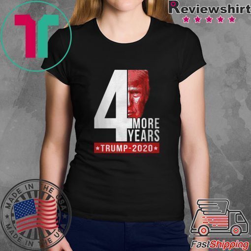 4th more years Trump 2020 shirt