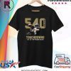 540 Drew Brees Touchdowns NFL All-time Passing Record Signature Shirt