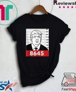 8645 Impeach Trump graphic T-Shirt