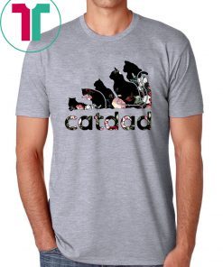 Adidas catdad shirt