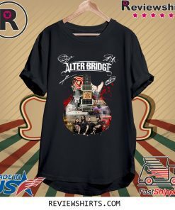 Alter Bridge Guitar Signatures Tee Shirt