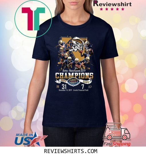 Army Navy Game 2019 Champions Shirt