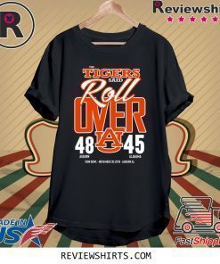 Auburn Tiger Championship Iron Bowl 2019 With Score Shirt