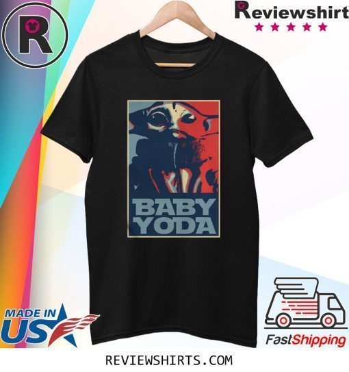 BABY YODA HOPE POSTER SHIRT