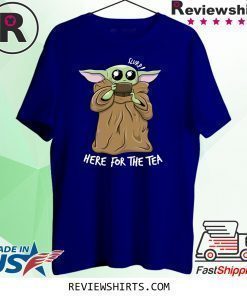 BABY YODA KAWAII HERE FOR THE TEA MEME TEE SHIRT