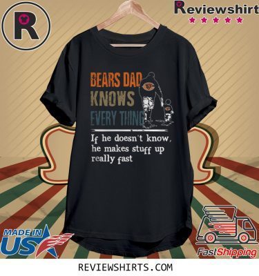 bears dad shirt