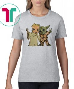 Baby Groot And Baby Yoda Friends Shirt