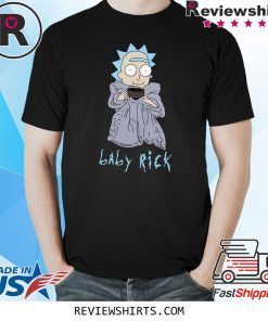 Baby Rick Sanchez Baby Yoda Shirt