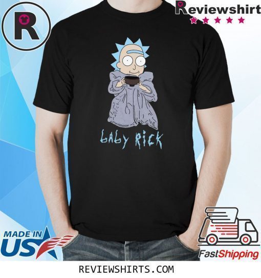 Baby Rick Sanchez Baby Yoda Shirt