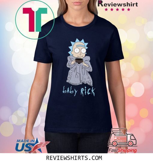 Baby Rick Sanchez Baby Yoda Shirt