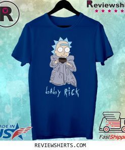 Baby Rick Sanchez Baby Yoda Shirt