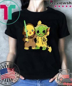 Baby Yoda And Baby Pikachu Shirt