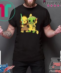 Baby Yoda And Baby Pikachu Shirt