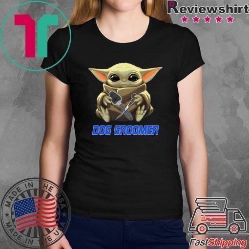 Baby Yoda And Groomer Shirt