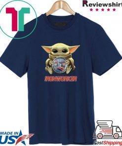 Baby Yoda And Ironworker Logo Shirt