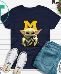 Baby Yoda And Michigan Shirt