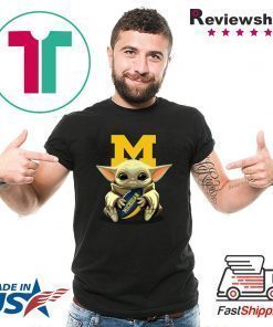 Baby Yoda And Michigan Shirt