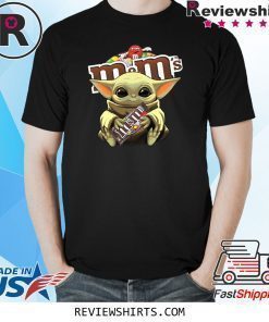 Baby Yoda And M&m’s Candy Shirt