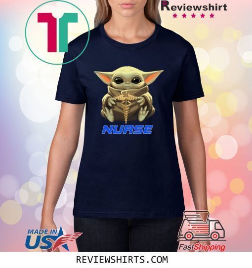 Baby Yoda And Nurse Shirt