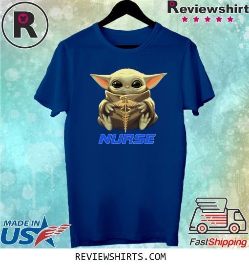 Baby Yoda And Nurse Shirt