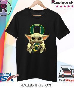 Baby Yoda And Oregon Football Shirt