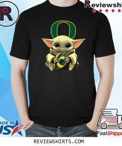 Baby Yoda And Oregon Football Shirt