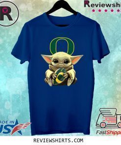 Baby Yoda And Oregon Football Shirt