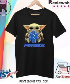 Baby Yoda And Paramedic Logo Shirt