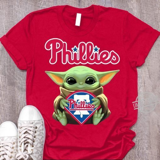 Baby Yoda And Phillier Logo Shirt