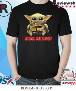 Baby Yoda And School Bus Driver Shirt