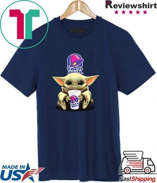 Baby Yoda And Taco Bell Logo Shirt