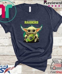 Baby Yoda Canberra Raiders Shirt