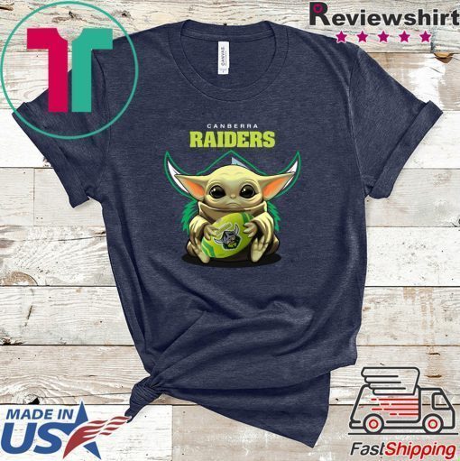 Baby Yoda Canberra Raiders Shirt