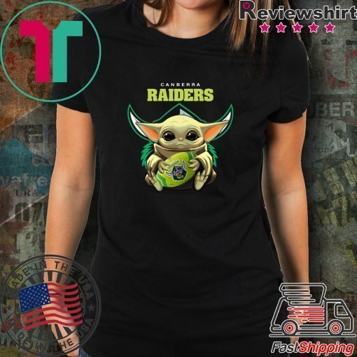 Baby Yoda Canberra Raiders Shirt